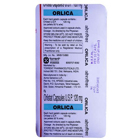 Orlica Capsule 10's Price, Uses, Side Effects, Composition - Apollo ...