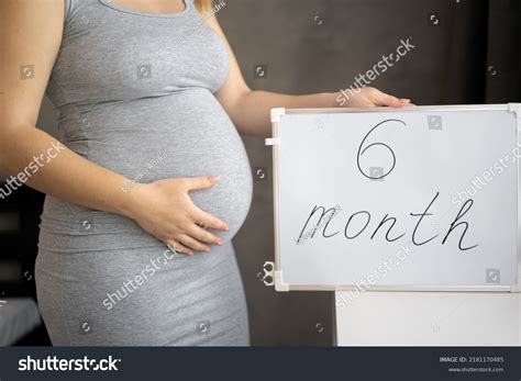 Pregnant Belly 6 Months