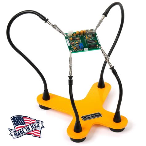 Buy QuadHandsClassic Workbench Soldering Helping Third Hand Tool | 4 ...