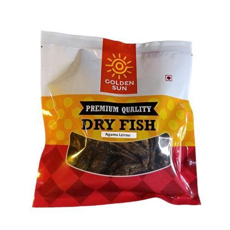 Ngamu Leirou | Smoked Dried Lata Fish - 100g | Golden Sun – Pabung Store