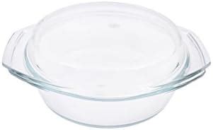 Buy Borosil Glass Casserole Oven And Microwave Safe Serving Bowl with ...