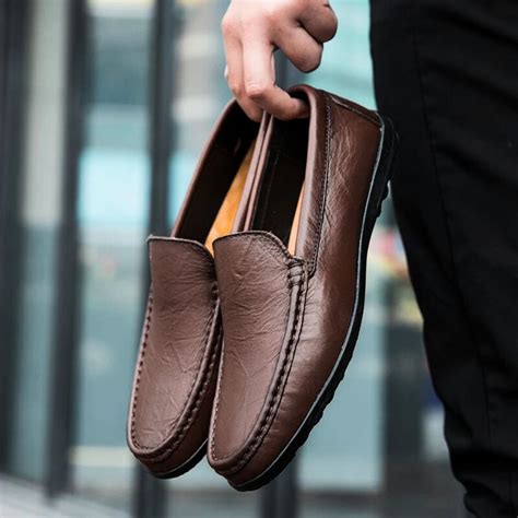 Genuine Leather Loafers | Benson & Clark