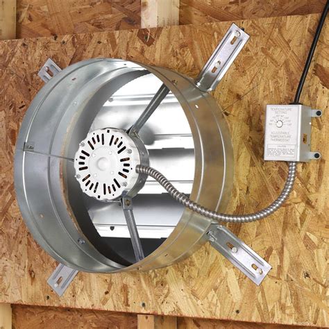 Maxx Air 1,300 CFM Gable Mount Power Attic Fan | Roofing Direct