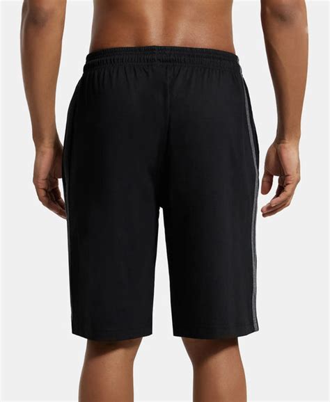 Buy Super Combed Cotton Rich Regular Fit Shorts with Side Pockets ...