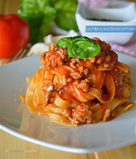 Tagliatelle alla bolognese