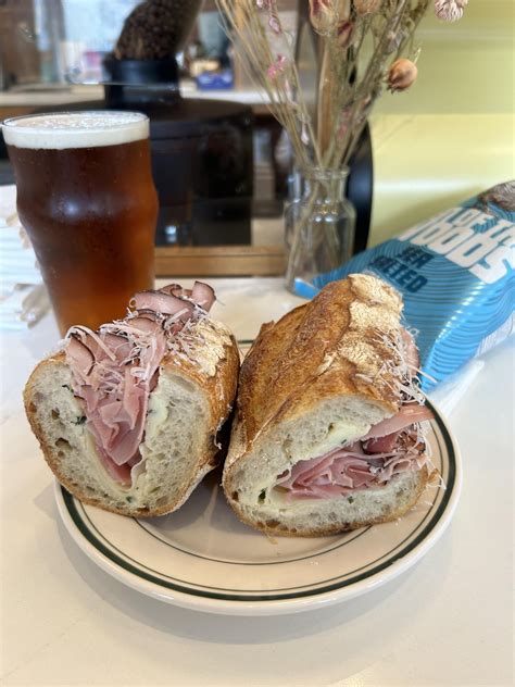 Simple and amazing. Ham and butter at the new shop on my block. House ...