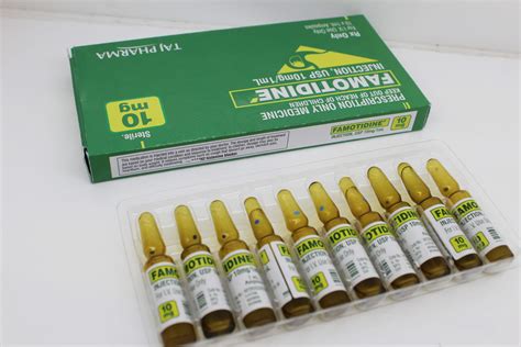 Famotidine Injection Exporter, Manufacturer and Supplier PAN India