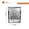 Buy UAX® 999 Pure Silver Radha-Krishna Idol | Silver Gift Item | Radha ...