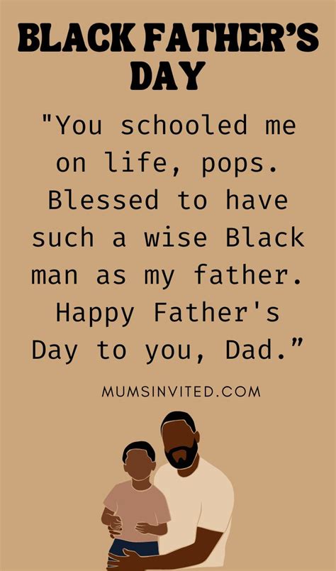 41 Powerful Black Father's Day Quotes (+ Images) - Mums Invited