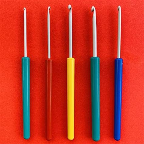 RangTeq Knitting Crochet Hook Needle Set 55 Pcs Ergonomic Knitting ...