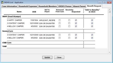 How to Update FACS with OKDHS Live! Information | Quest