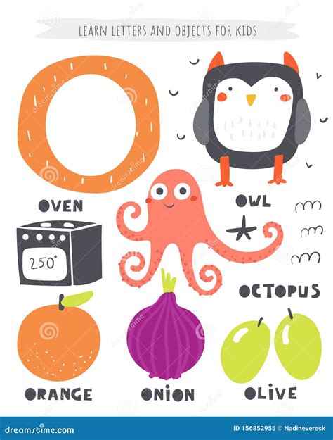 C Letter Objects And Animals Including Cow, Cactus, Camel, Cup, Cake ...