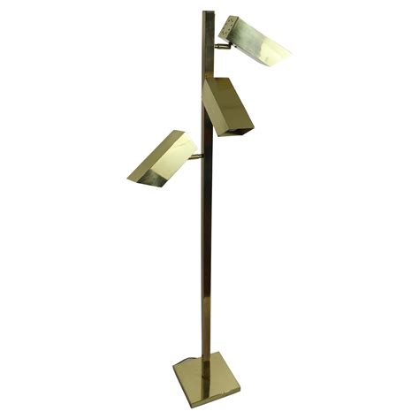 Koch and Lowy Brass Floor Lamp at 1stDibs