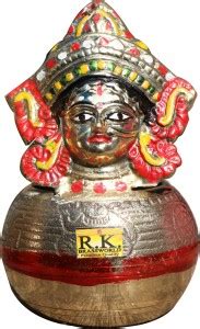 Flipkart.com | Craft World Goddess Lakshmi Devi with Puja Kalasa For ...