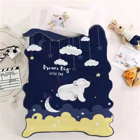 Butterthief Lightweight Cartoon Printed Blanket 100 x140 cm, 0-5 Years ...