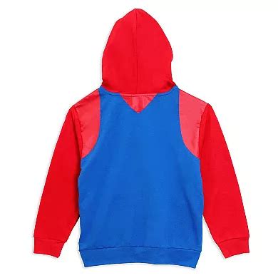 Boys 4-20 Nintendo Super Mario Bros Overall Zip Hoodie