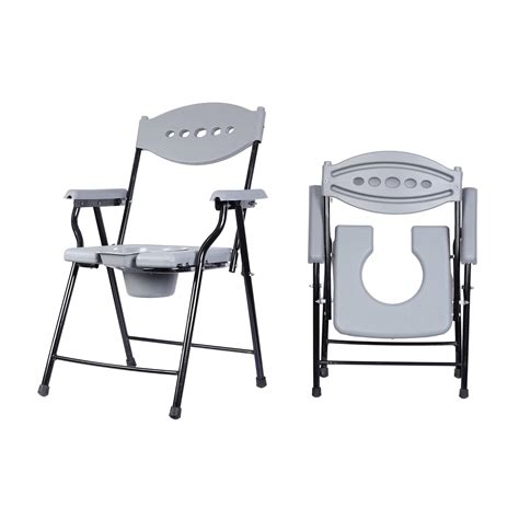 Expertomind Folding Commode Chair | For Elderly Disabled Man And ...
