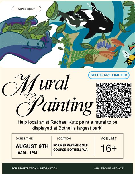 Mural Painting Event! - Whale Scout