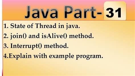 Image result for Interrupt Isinterrupted Thread in Java