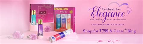 Women's Day Gifts | Deo & Perfume Gift Packs | Secret Temptation