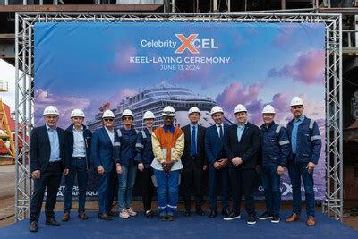 CELEBRITY XCEL KEEL LAYING CEREMONY MARKS NEW LEVEL OF EXCELLENCE FOR ...