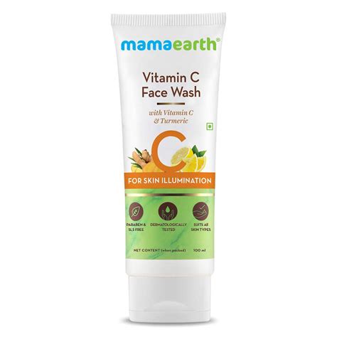 Buy Mamaearth Vitamin C Face Wash 100 ml | 19 Minutes Delivery | Apollo ...
