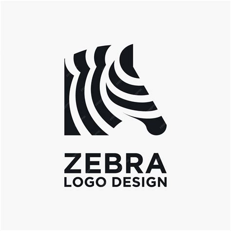 Premium Vector | Creative zebra logo design - sound of zebra in words