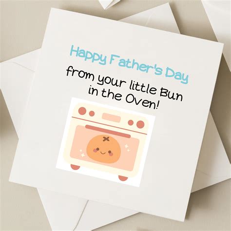 Amazon.com: Nchigedy Cute Fathers Day Card for Dad to Be, First Time ...