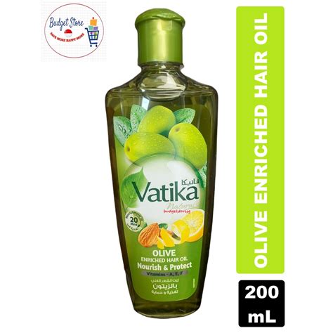 Vatika Olive Enriched Hair Oil - 200 mL | Shopee Singapore