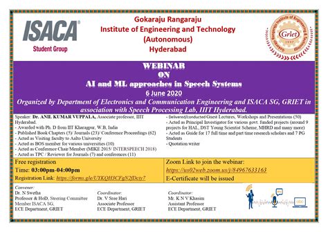 GRIET - Gokaraju Rangaraju Institute of Engineering and Technology