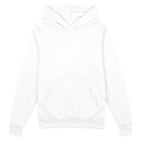 Unisex Plain Hoodie, White | Plain hoodies, Plain white hoodie, Hoddies ...