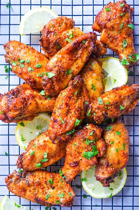 Baked Lemon Pepper Chicken Wings | Eat Well With Lex