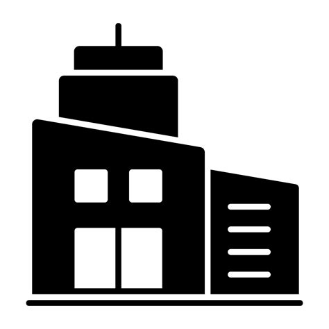Commercial Building Vector Icon 的图像结果