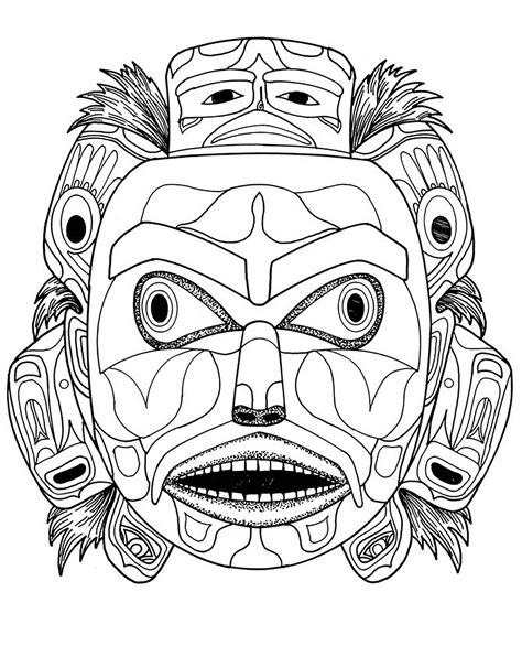 Tribal Coloring Pages: Adult & Kids Designs