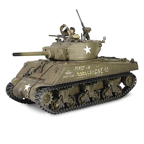 1:32-Scale U.S. Sherman M4A3E2 Diecast Tank With A 75MM Cannon And ...