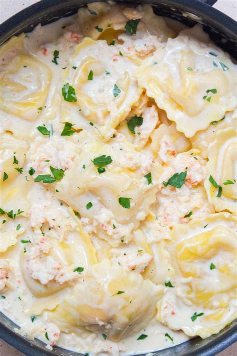 Creamy Lobster Ravioli Sauce Recipe - By Kelsey Smith