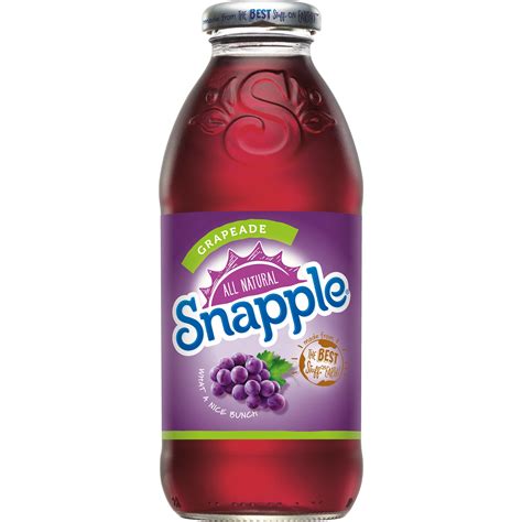 Snapple Fruit Punch Juice Drink, 32 fl oz bottle - Walmart.com