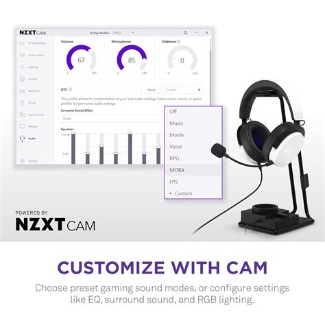 Buy Shop NZXT Relay SwitchMix PC Gaming Headset Stand & Audio Mixer ...