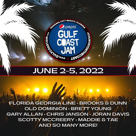 Pepsi Gulf Coast Jam Accommodations