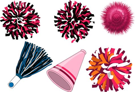 Pom-pom Cheerleading Euclidean Vector Dance Squad - Cheerleader Pom Pom ...