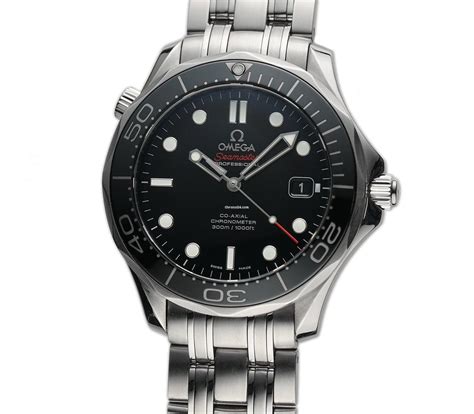 Omega Seamaster 41mm Diver 300m Steel Black Dial Cal. 2500 for Rs ...