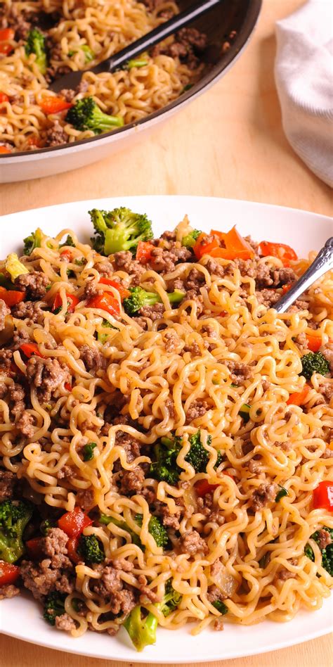 Healthy ramen noodles stir fry – Artofit