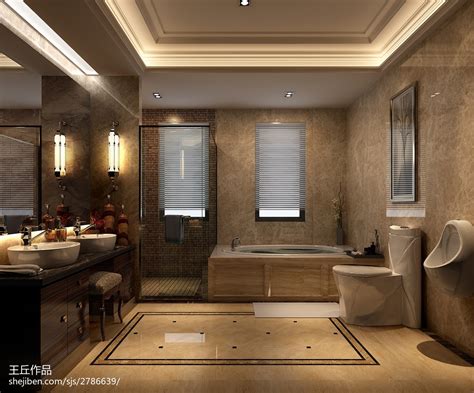 欧式别墅厨房卫浴效果图 – 设计本装修效果图