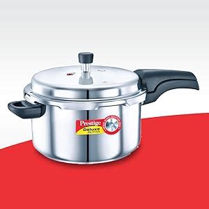 Buy Prestige Deluxe Alpha Stainless Steel Pressure Cooker, 4 Litres ...