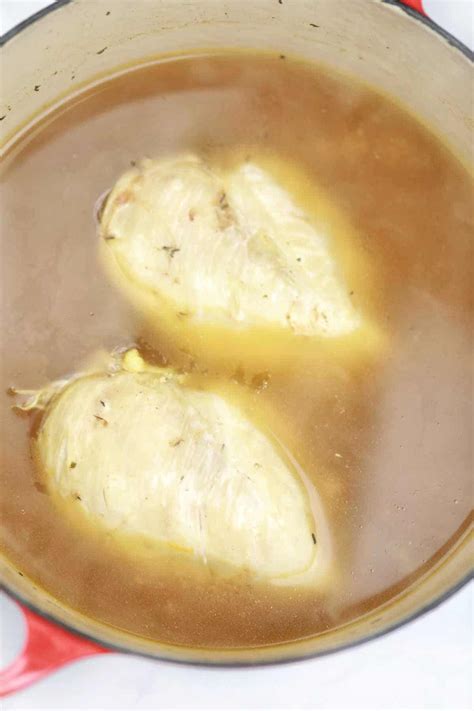 Boiled Chicken Breasts Recipe - Recipe Vibes
