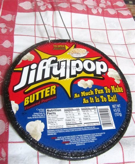 Jiffy Pop Stovetop Popcorn Directions at Blanca Taylor blog