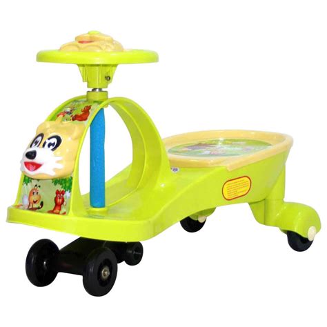 Rabbit Swing Car~Green : Amazon.in: Toys & Games