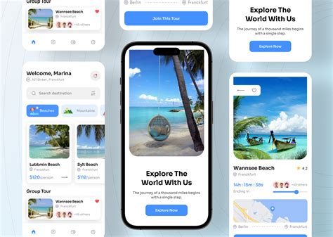 Travel app | Figma