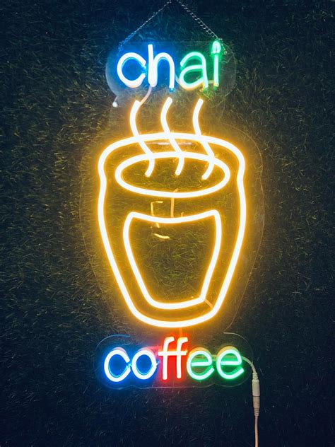 Buy DON'T JUDGE ME Coffee & Chai Neon Sign | Wall Art | Room Decor ...