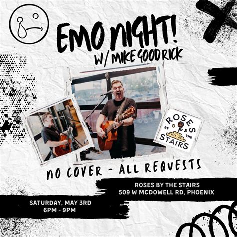 Emo Night at Roses by the Stairs, Roses by the Stairs Brewing, Phoenix ...